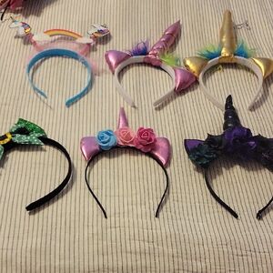 Unicorn Headband Costume Set Of 6